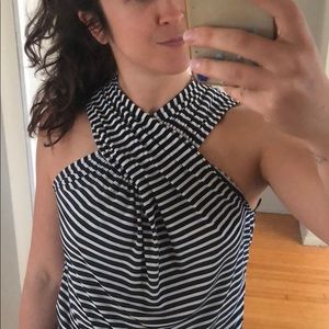 Limited black and white tank